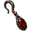 Garnet Earring